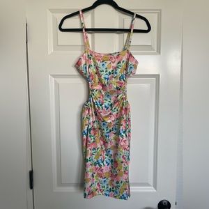 Floral mini dress